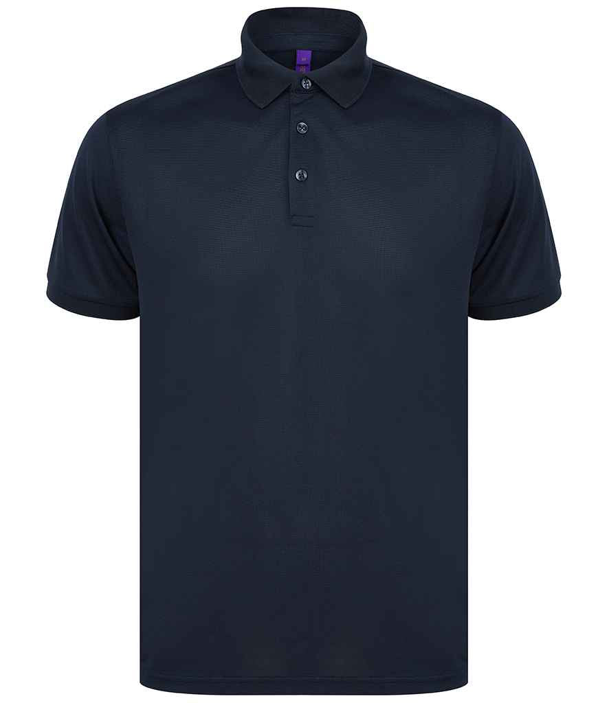 Henbury Recycled Polyester Piqué Polo Shirt