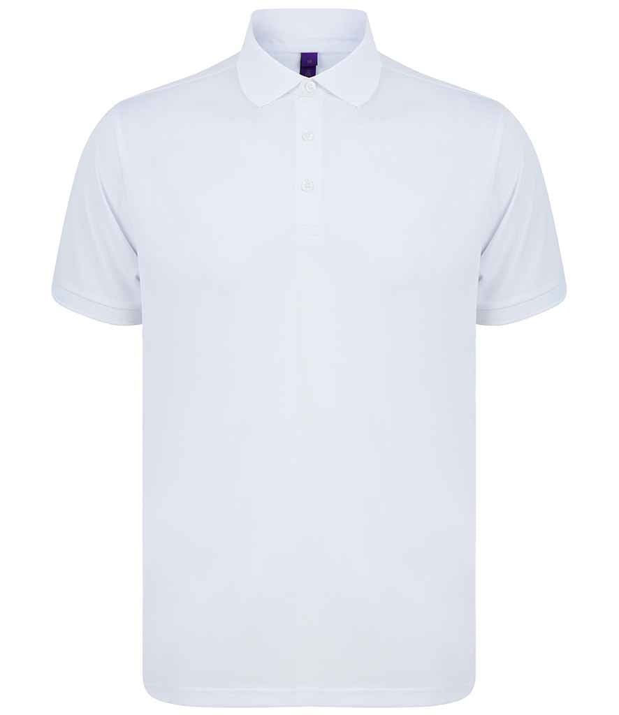 Henbury Recycled Polyester Piqué Polo Shirt