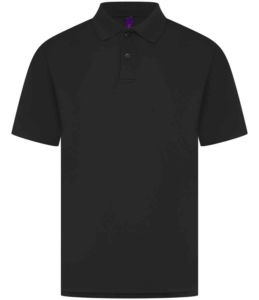 Henbury Coolplus® Wicking Piqué Polo Shirt