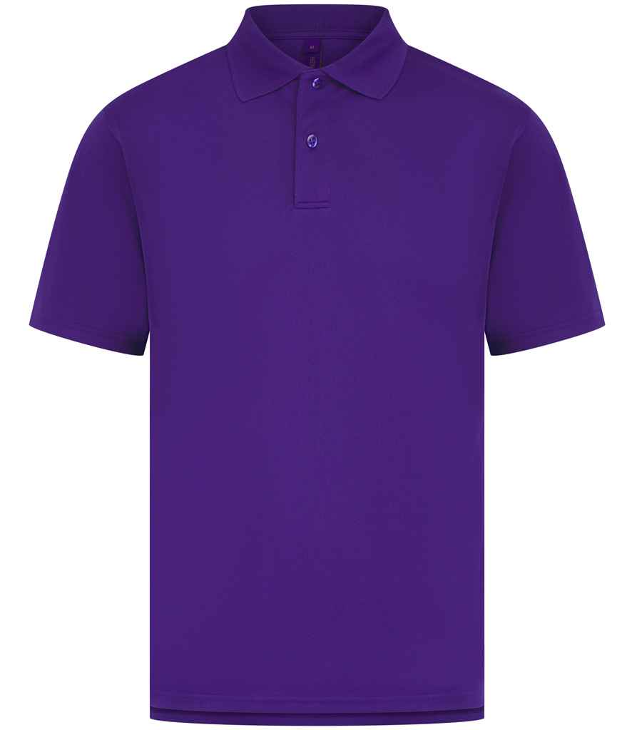 Henbury Coolplus® Wicking Piqué Polo Shirt