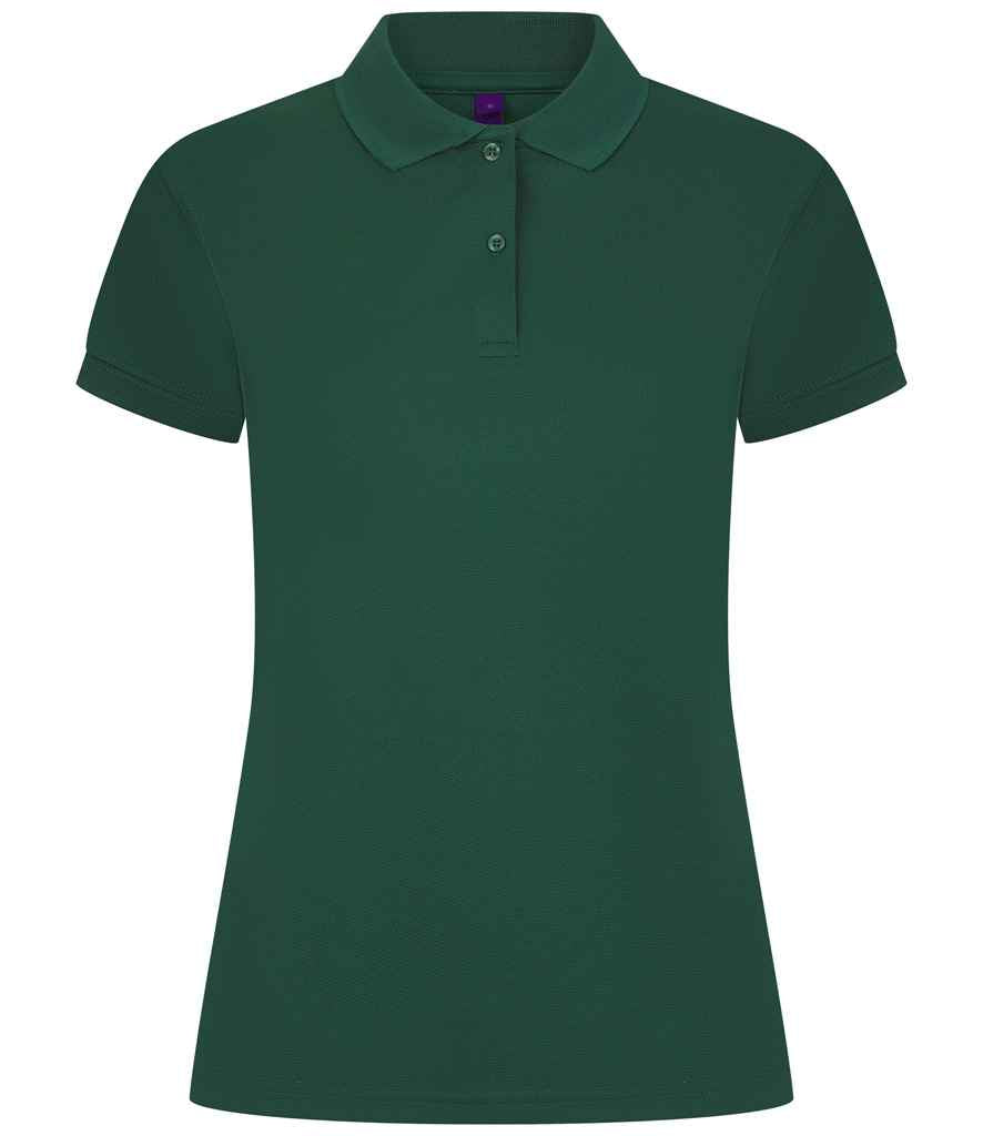 Henbury Ladies Coolplus® Wicking Piqué Polo Shirt