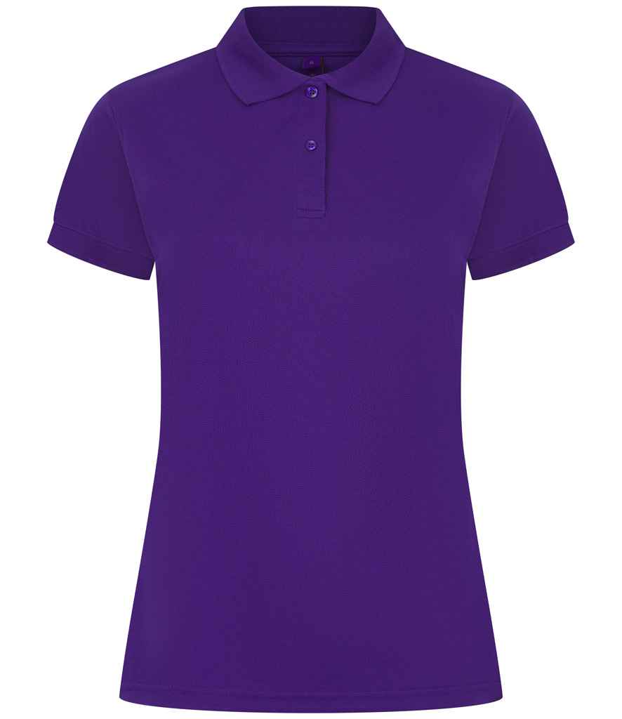 Henbury Ladies Coolplus® Wicking Piqué Polo Shirt