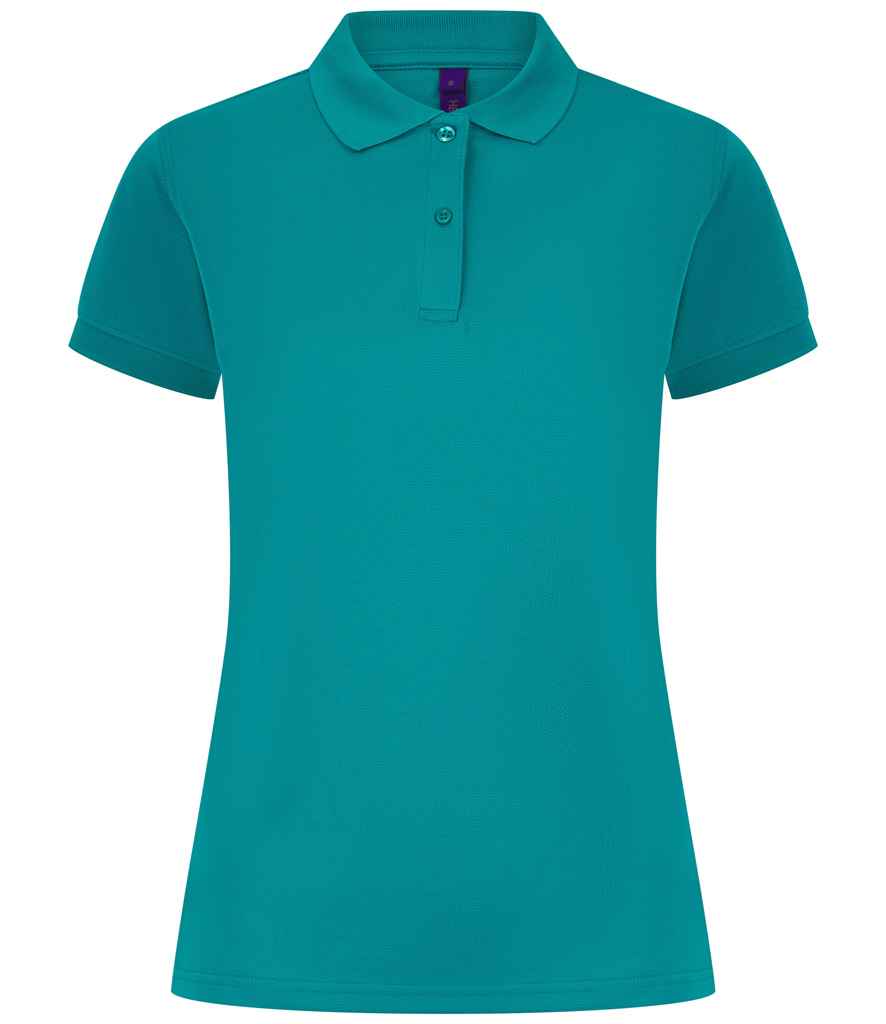 Henbury Ladies Coolplus® Wicking Piqué Polo Shirt