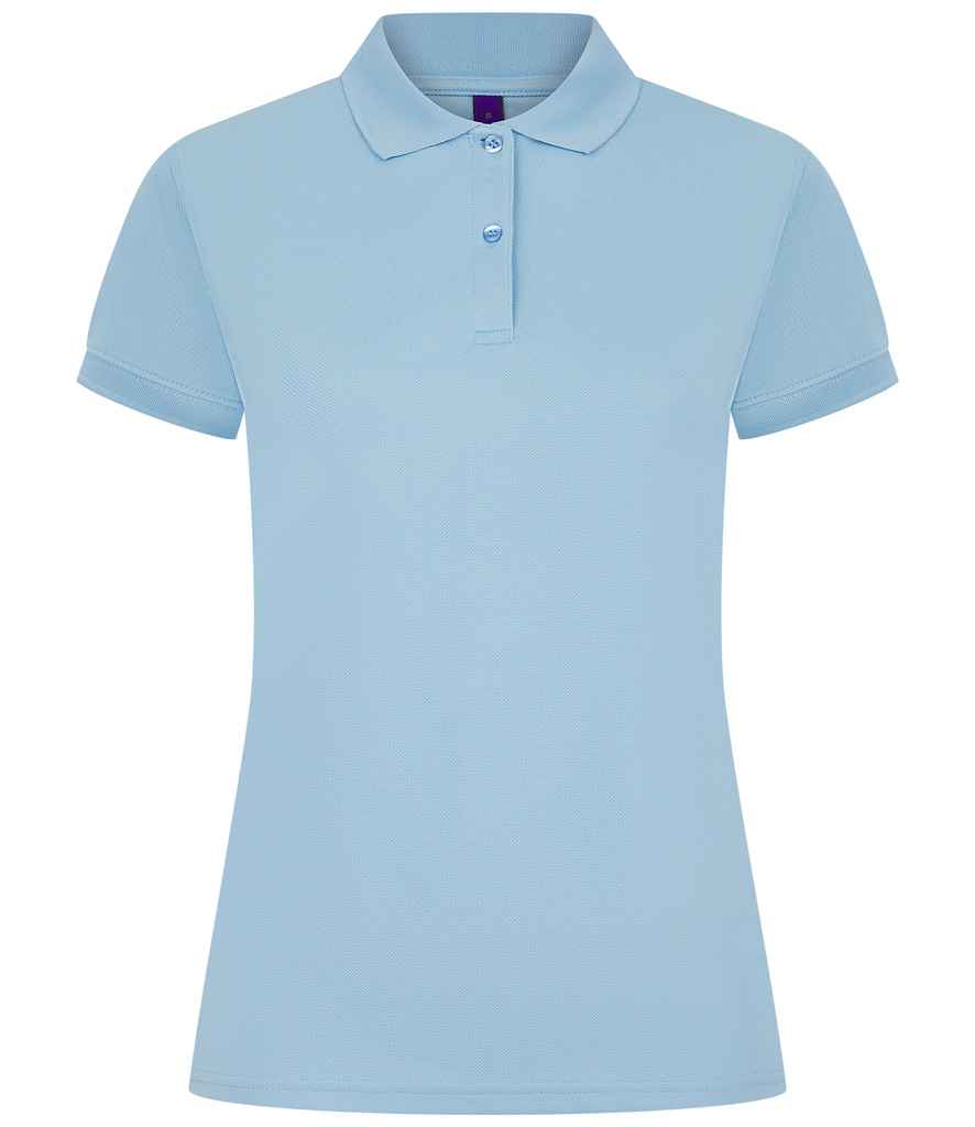 Henbury Ladies Coolplus® Wicking Piqué Polo Shirt