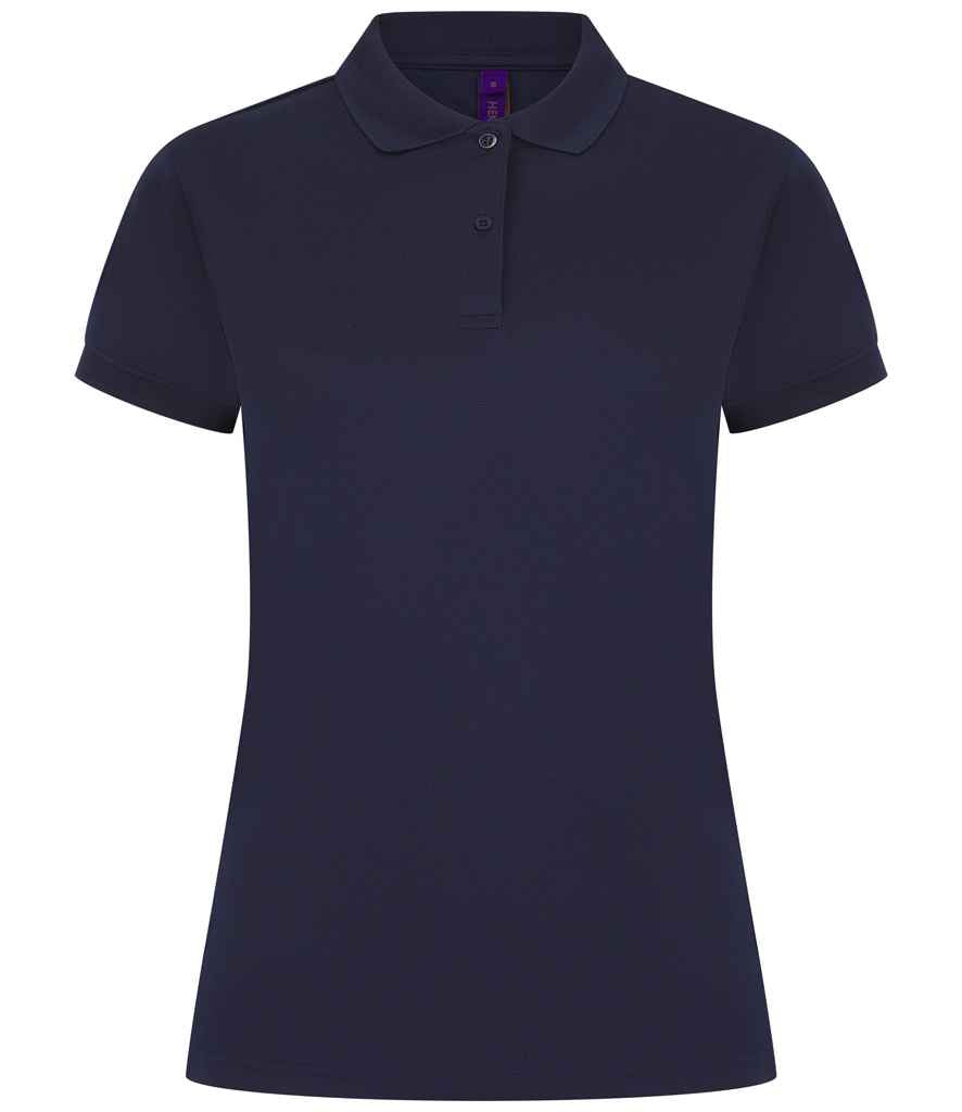 Henbury Ladies Coolplus® Wicking Piqué Polo Shirt