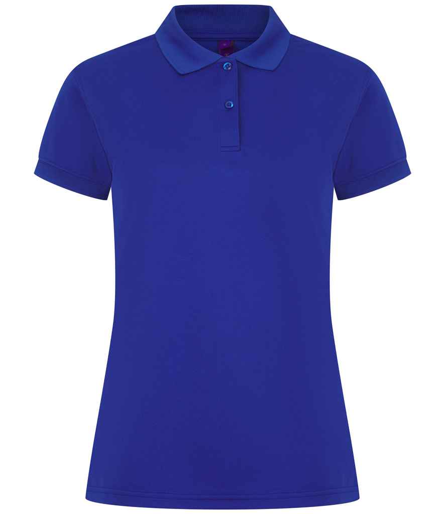 Henbury Ladies Coolplus® Wicking Piqué Polo Shirt