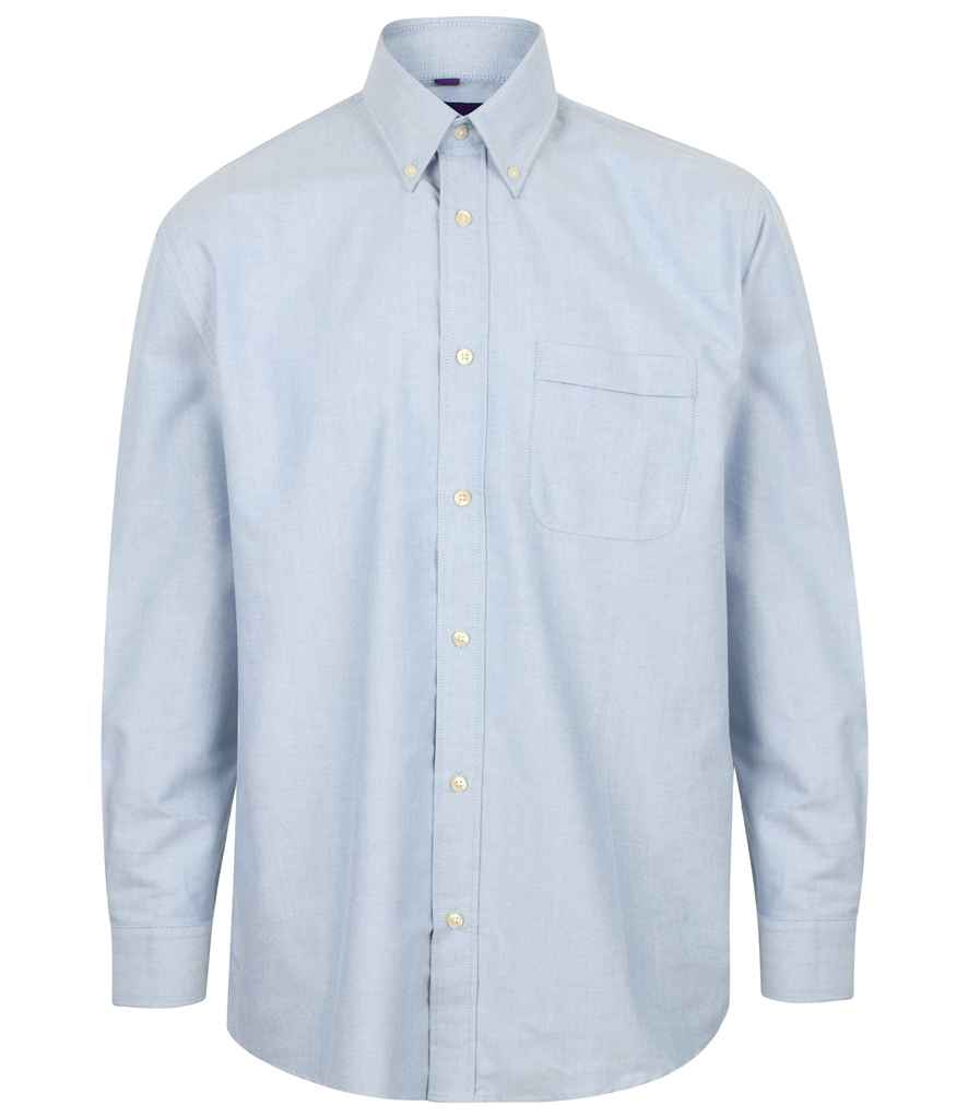 Henbury Long Sleeve Classic Oxford Shirt