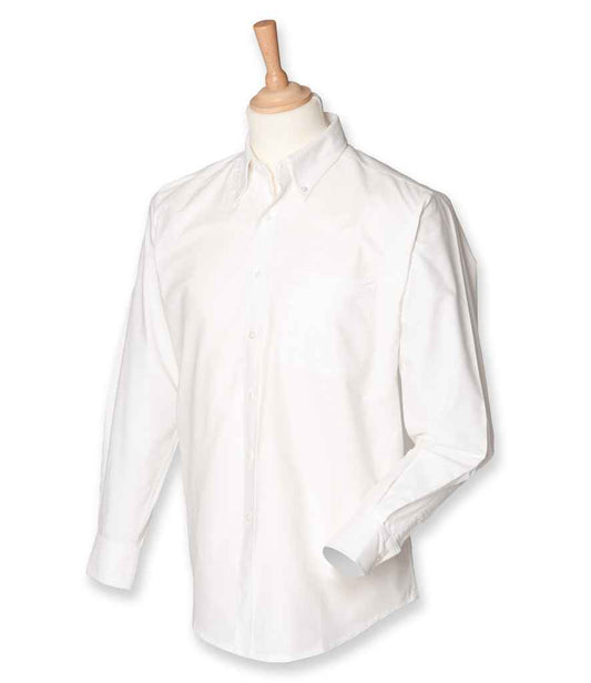 Henbury Long Sleeve Classic Oxford Shirt