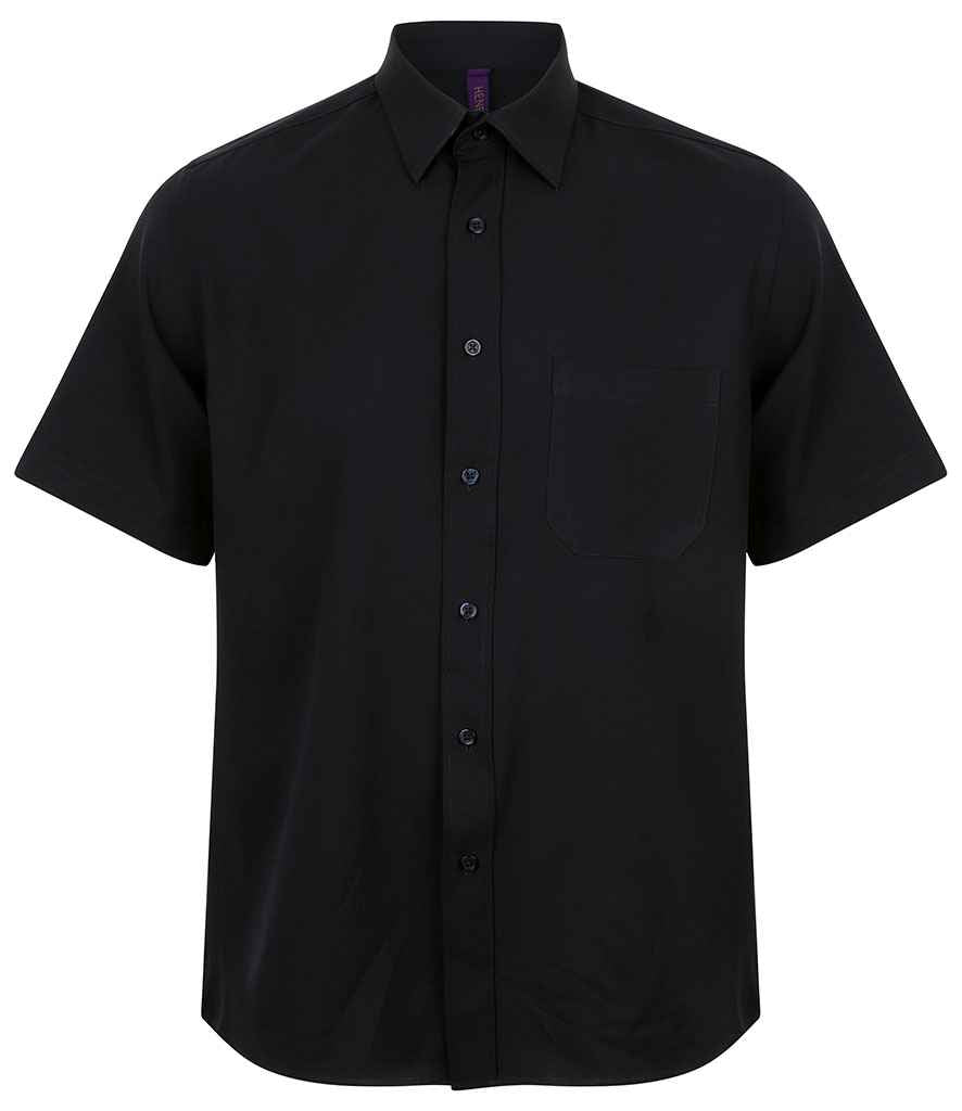 Henbury Short Sleeve Wicking Shirt