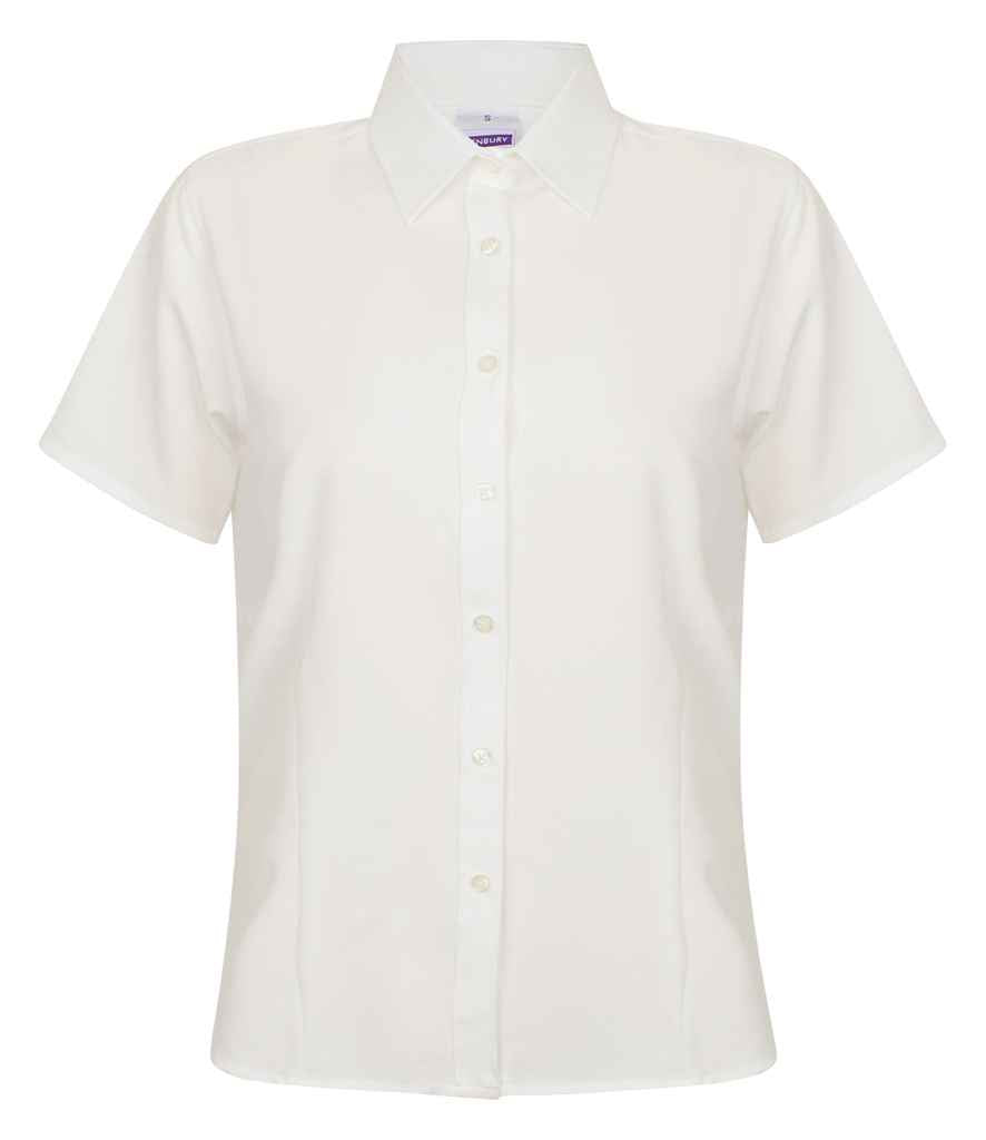 Henbury Ladies Short Sleeve Wicking Shirt