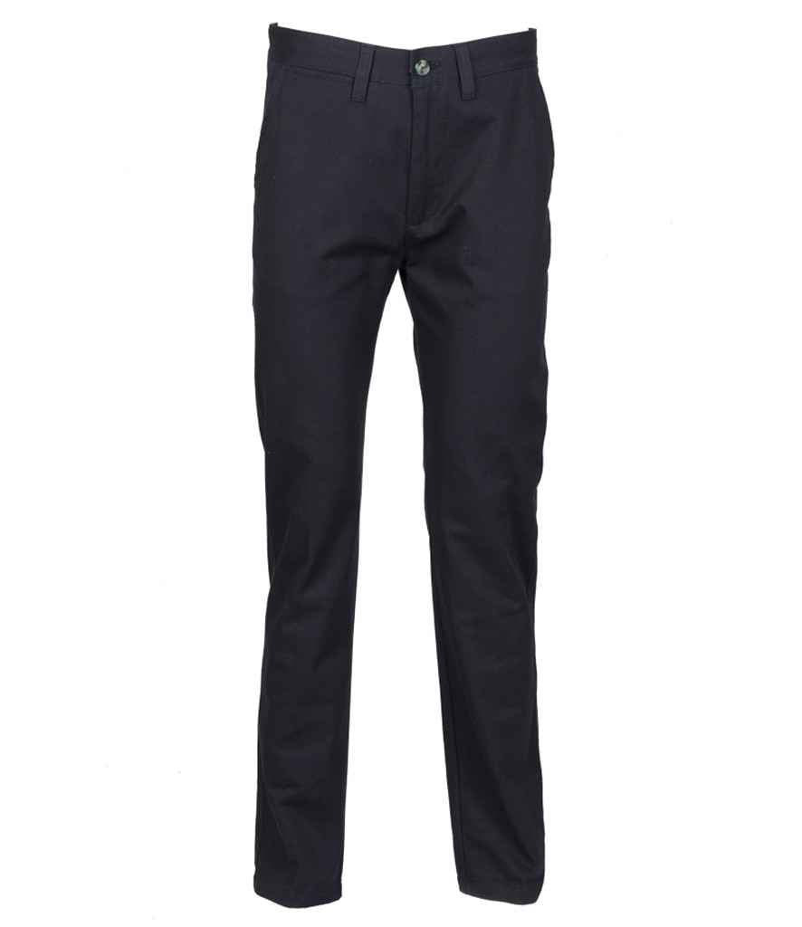 Henbury Ladies 65/35 Flat Fronted Chino Trousers