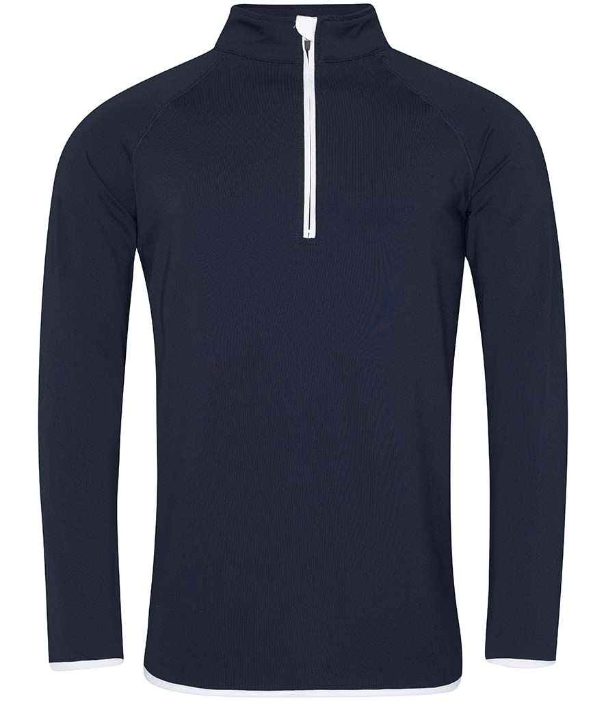 AWDis Cool Half Zip Sweat Top