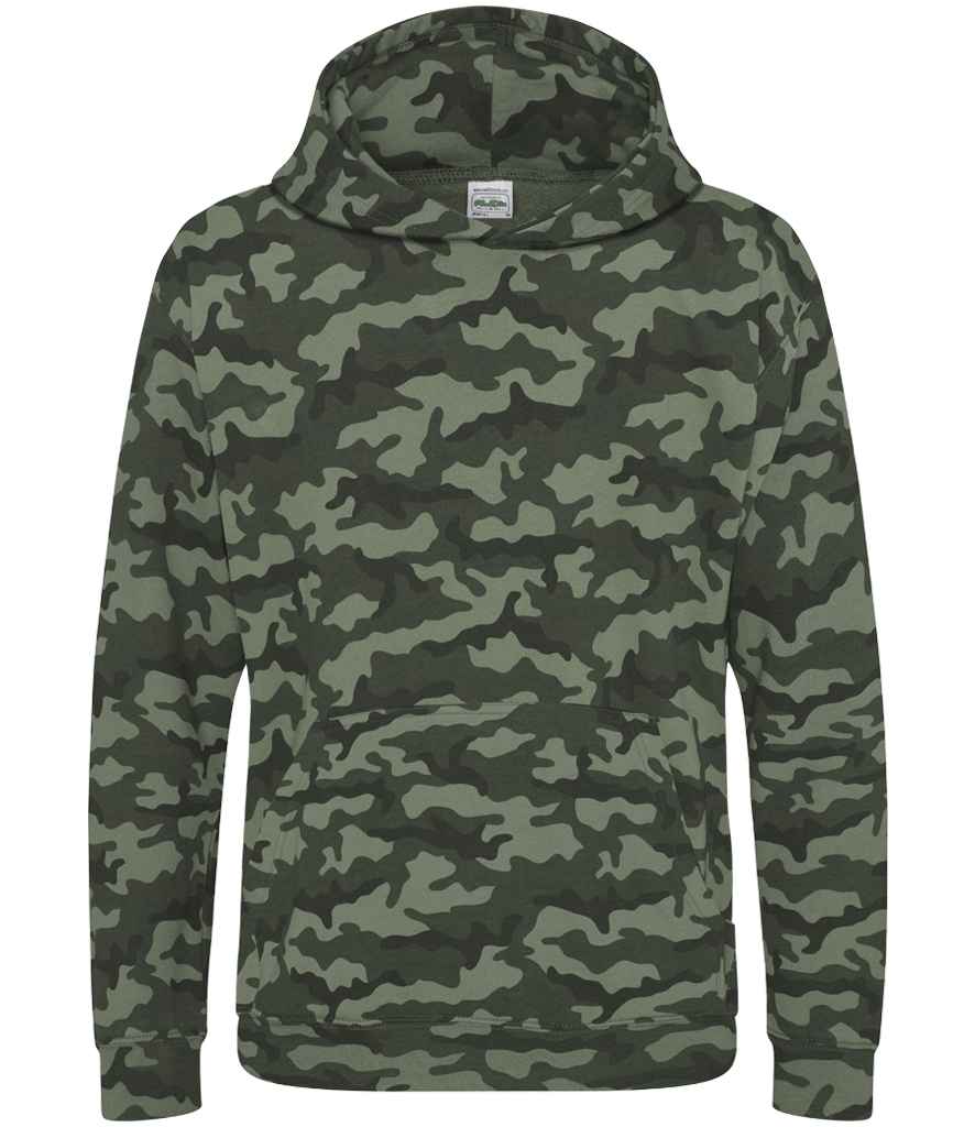 AWDis Kids Camo Hoodie