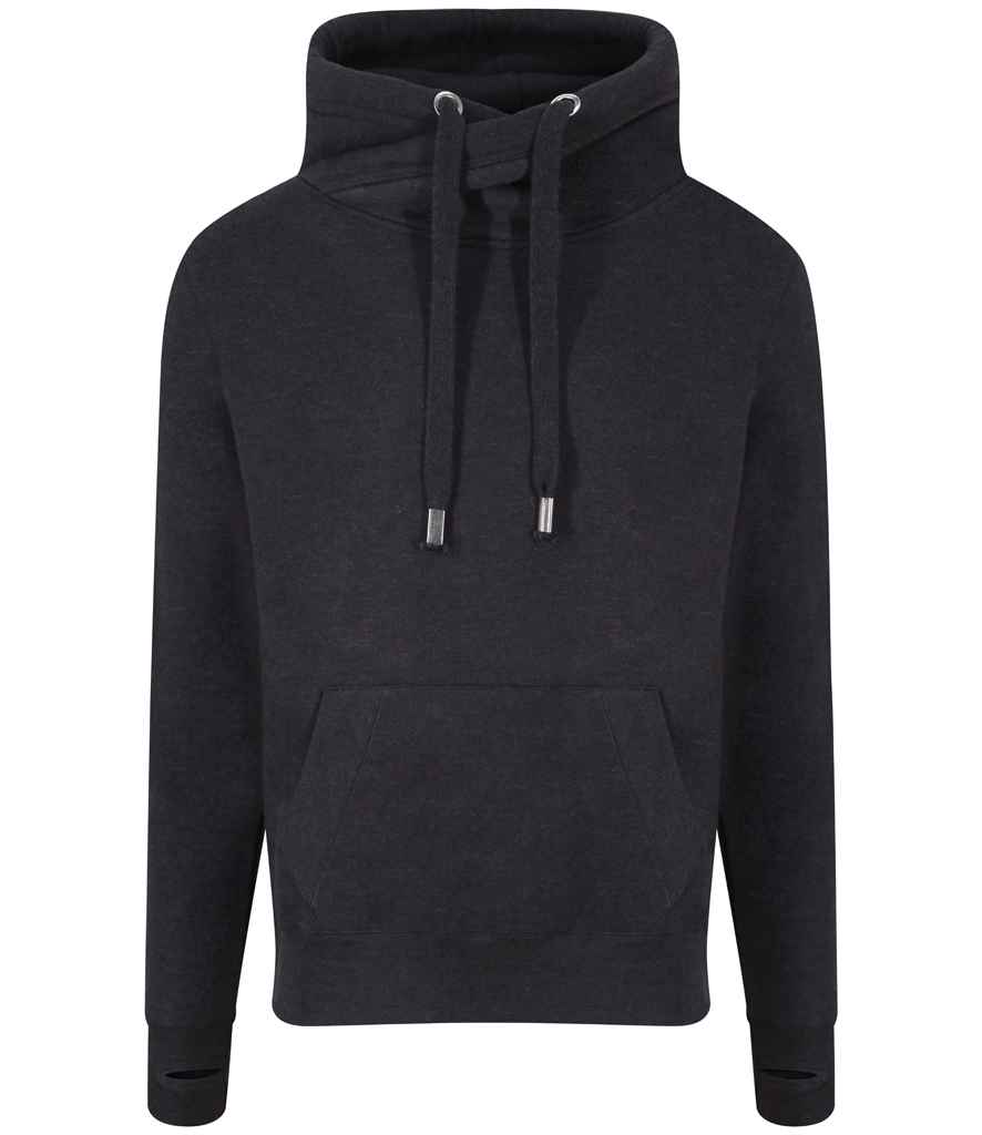 AWDis Cross Neck Hoodie