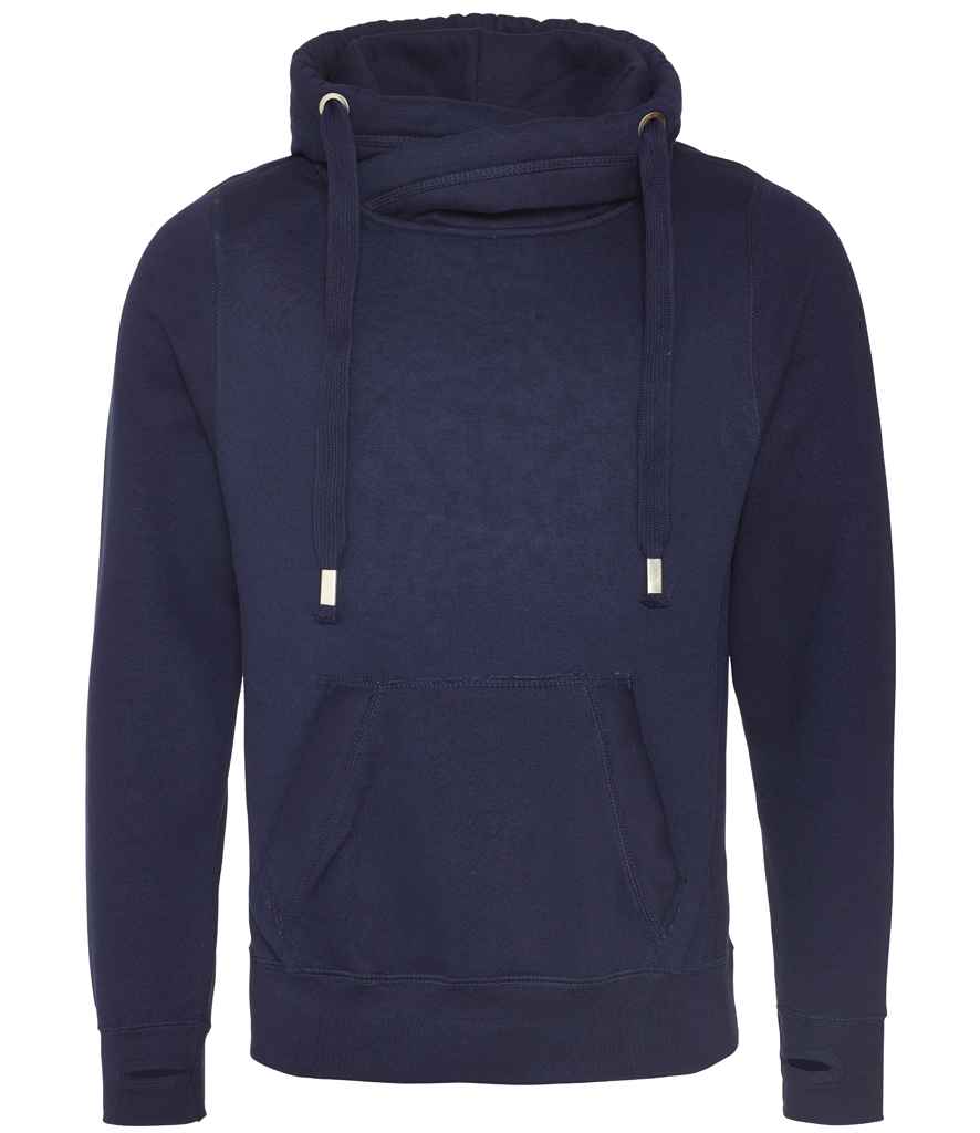 AWDis Cross Neck Hoodie