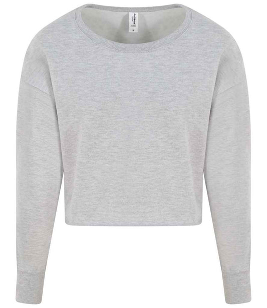 AWDis Ladies Cropped Sweatshirt