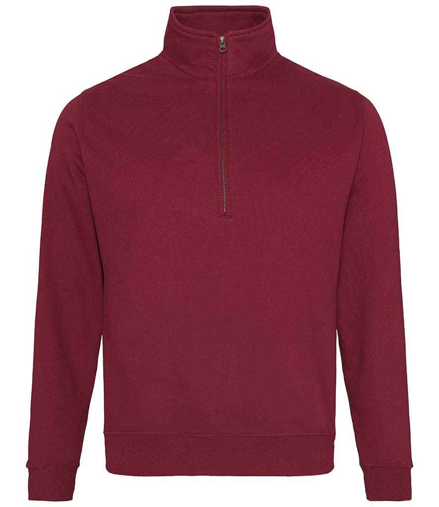 AWDis Sophomore Zip Neck Sweatshirt