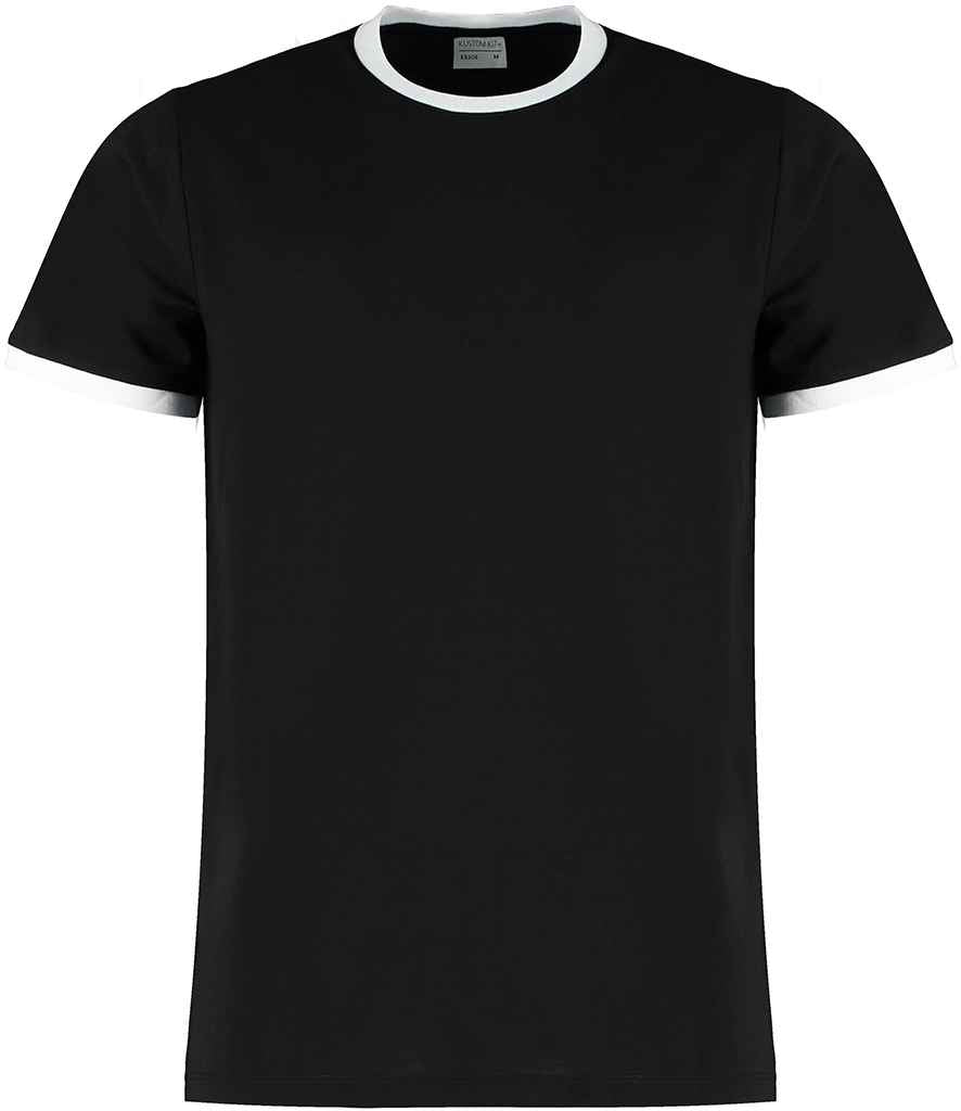 Kustom Kit Fashion Fit Ringer T-Shirt