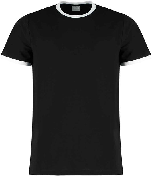 Kustom Kit Fashion Fit Ringer T-Shirt