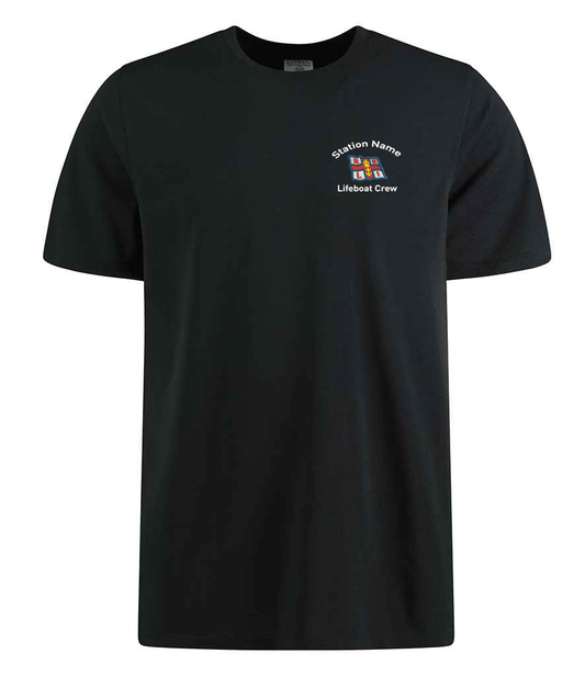 RNLI Crew heavy duty Piqué T-Shirt
