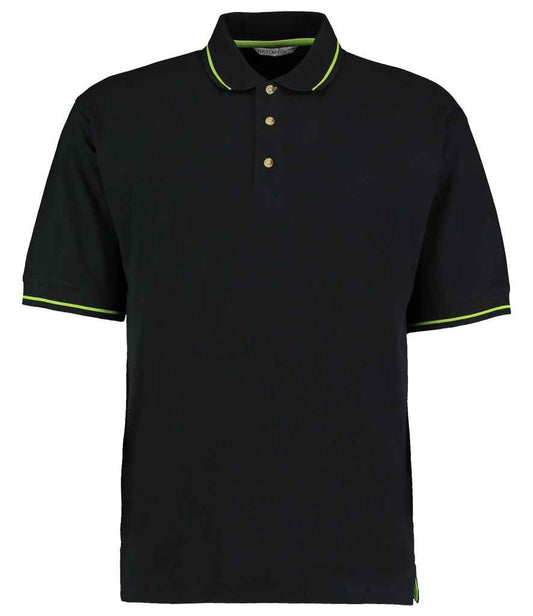 Kustom Kit St Mellion Tipped Cotton Piqué Polo Shirt