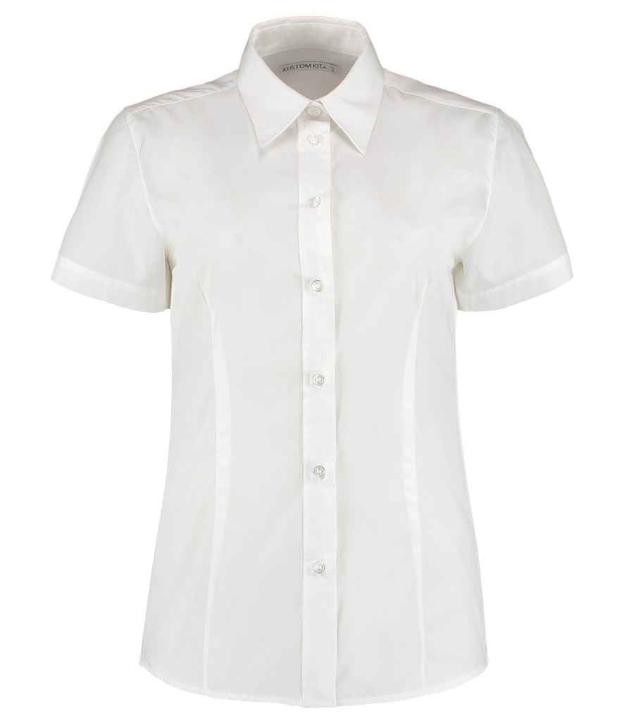 Kustom Kit Ladies Short Sleeve Classic Fit Workforce Shirt