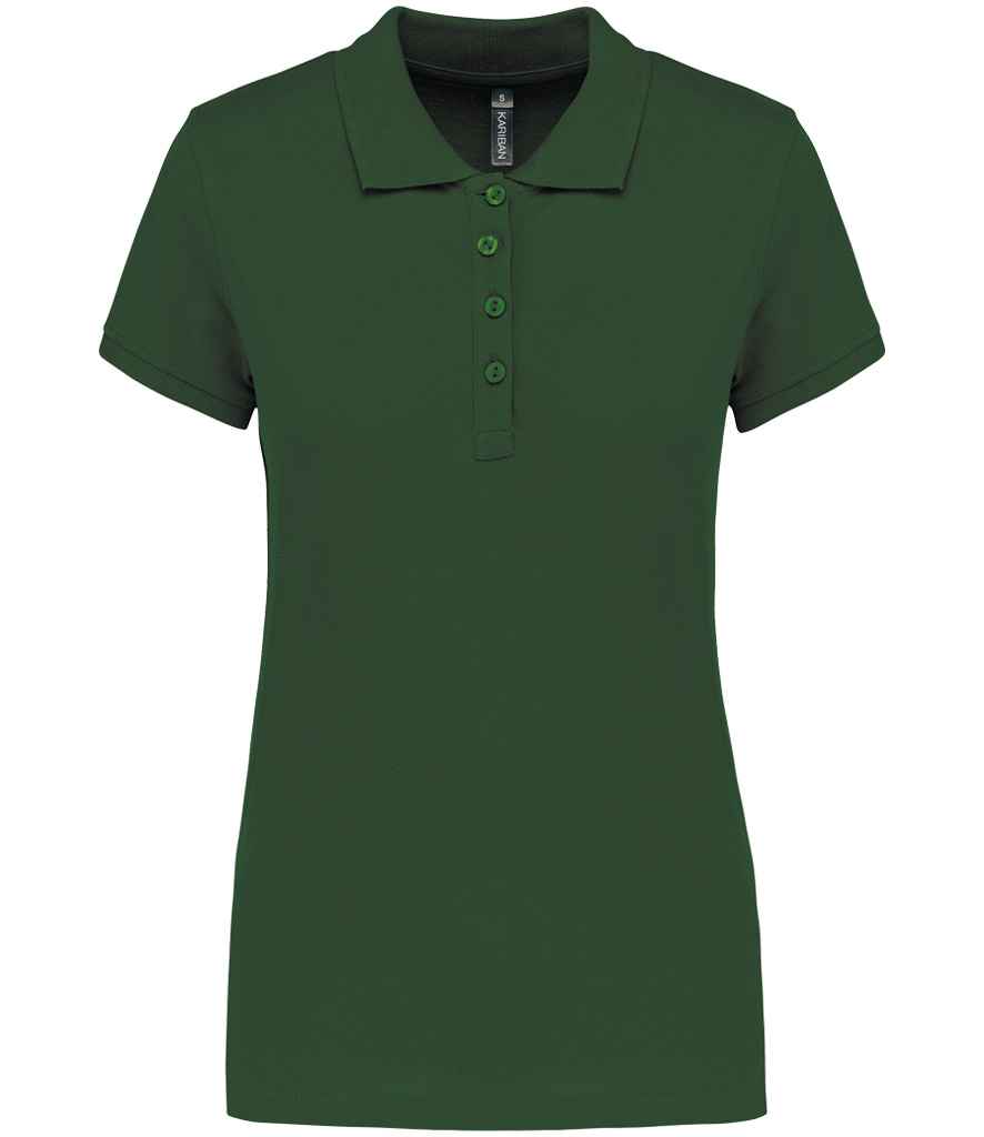 Kariban Ladies Short Sleeve Piqué Polo Shirt