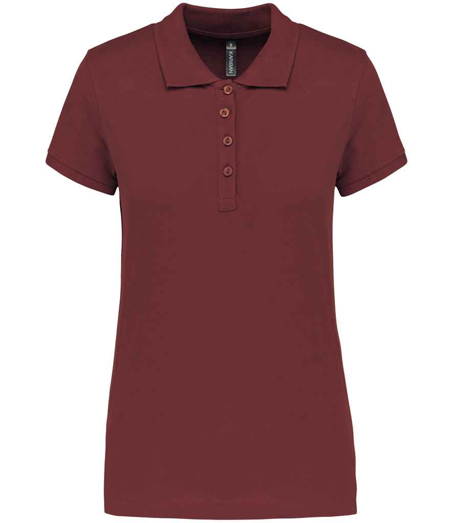 Kariban Ladies Short Sleeve Piqué Polo Shirt