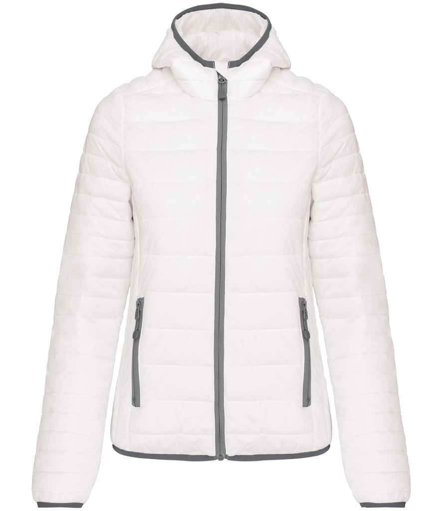 Kariban Ladies Lightweight Hooded Padded Jacket