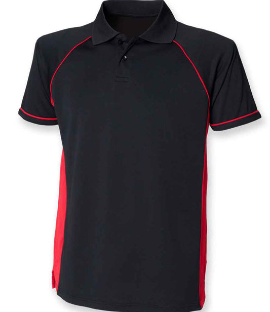 Finden + Hales Performance Panel Polo Shirt