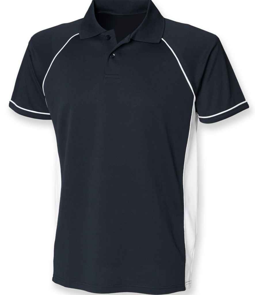 Finden + Hales Performance Panel Polo Shirt