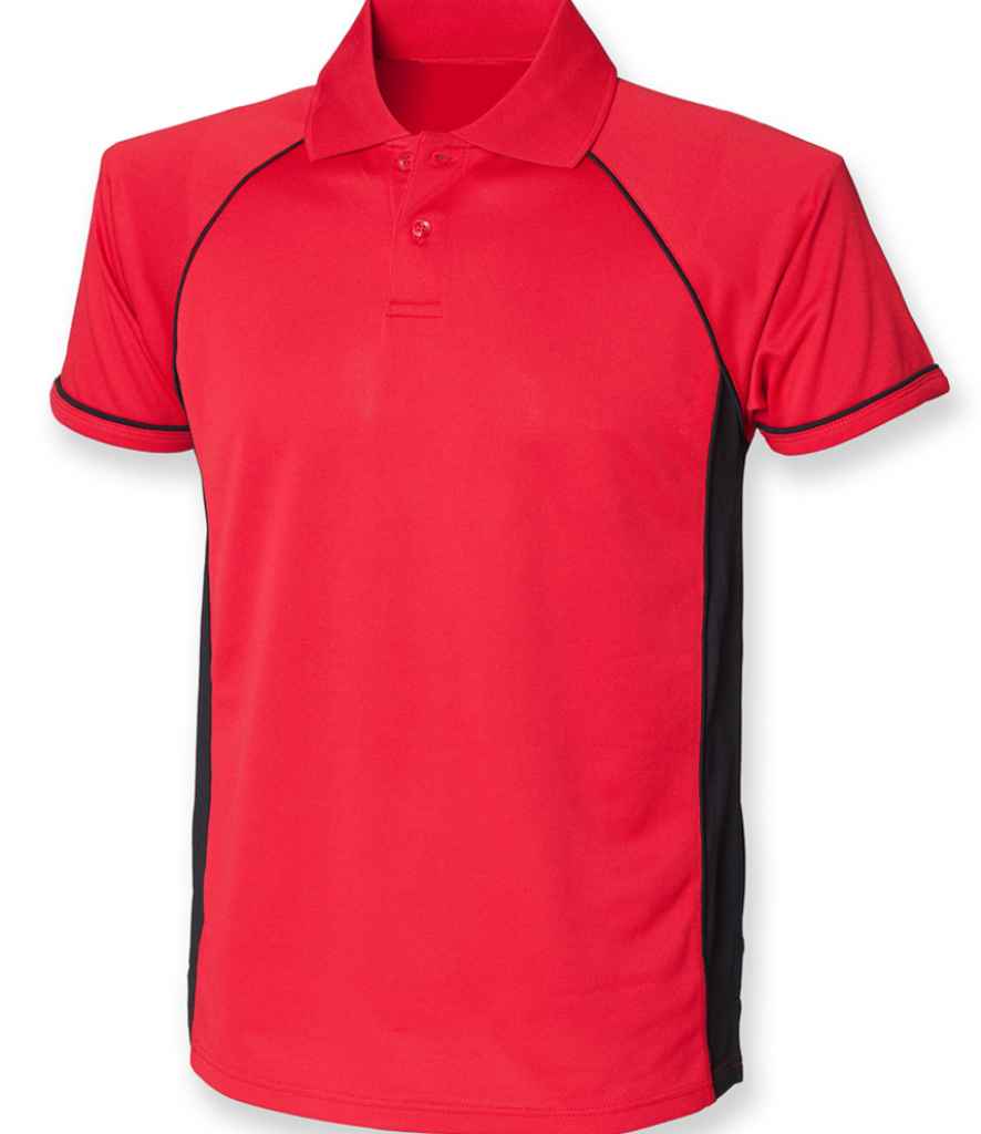 Finden + Hales Performance Panel Polo Shirt