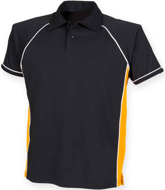 Finden + Hales Performance Piped Polo Shirt