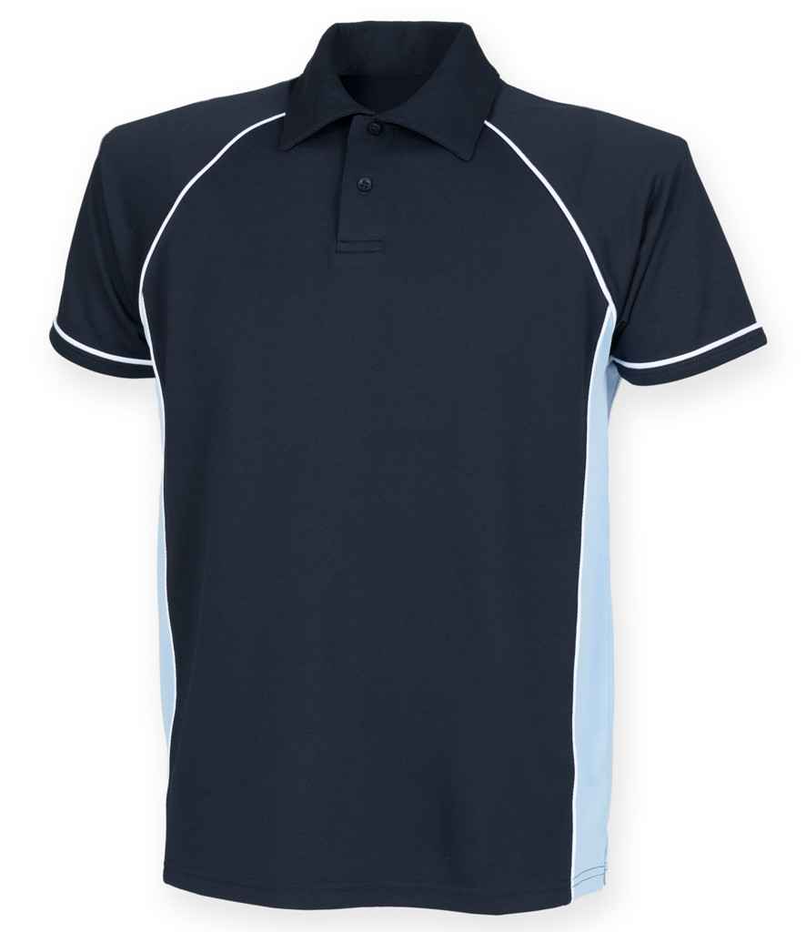 Finden + Hales Performance Piped Polo Shirt