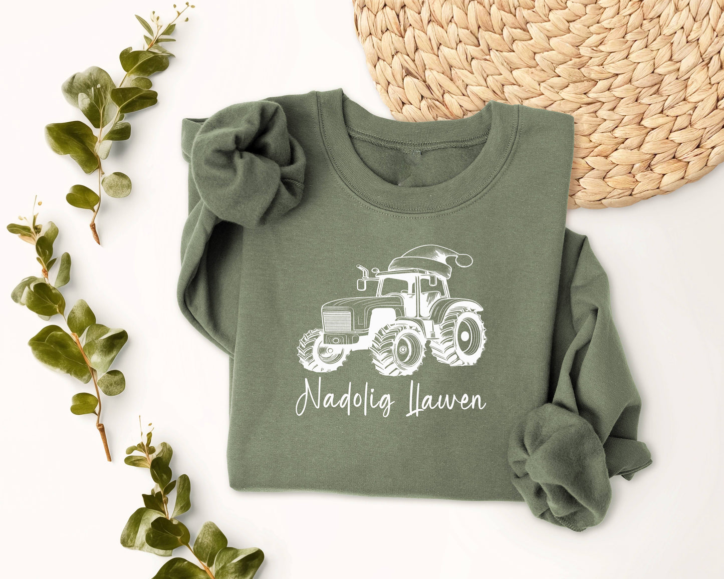 Christmas tractor sweatshirt