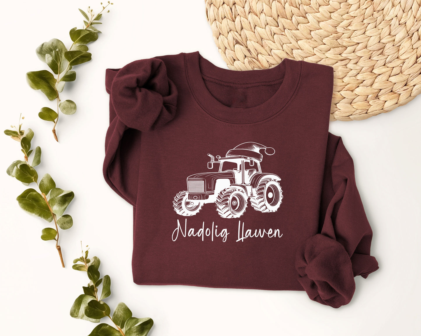 Christmas tractor sweatshirt