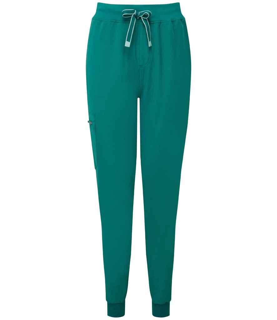 Onna gan Premier Ladies Wedi'i Egnioli Onna-Stretch Joggers