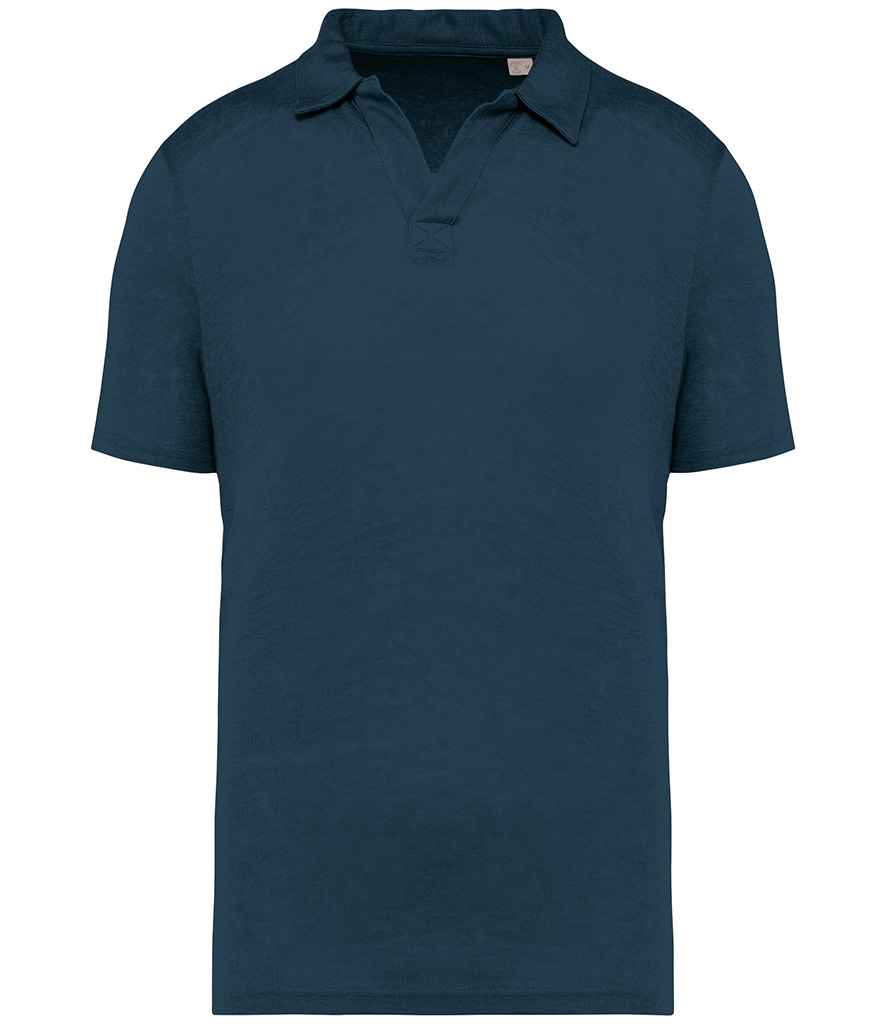 Native Spirit Linen Polo Shirt