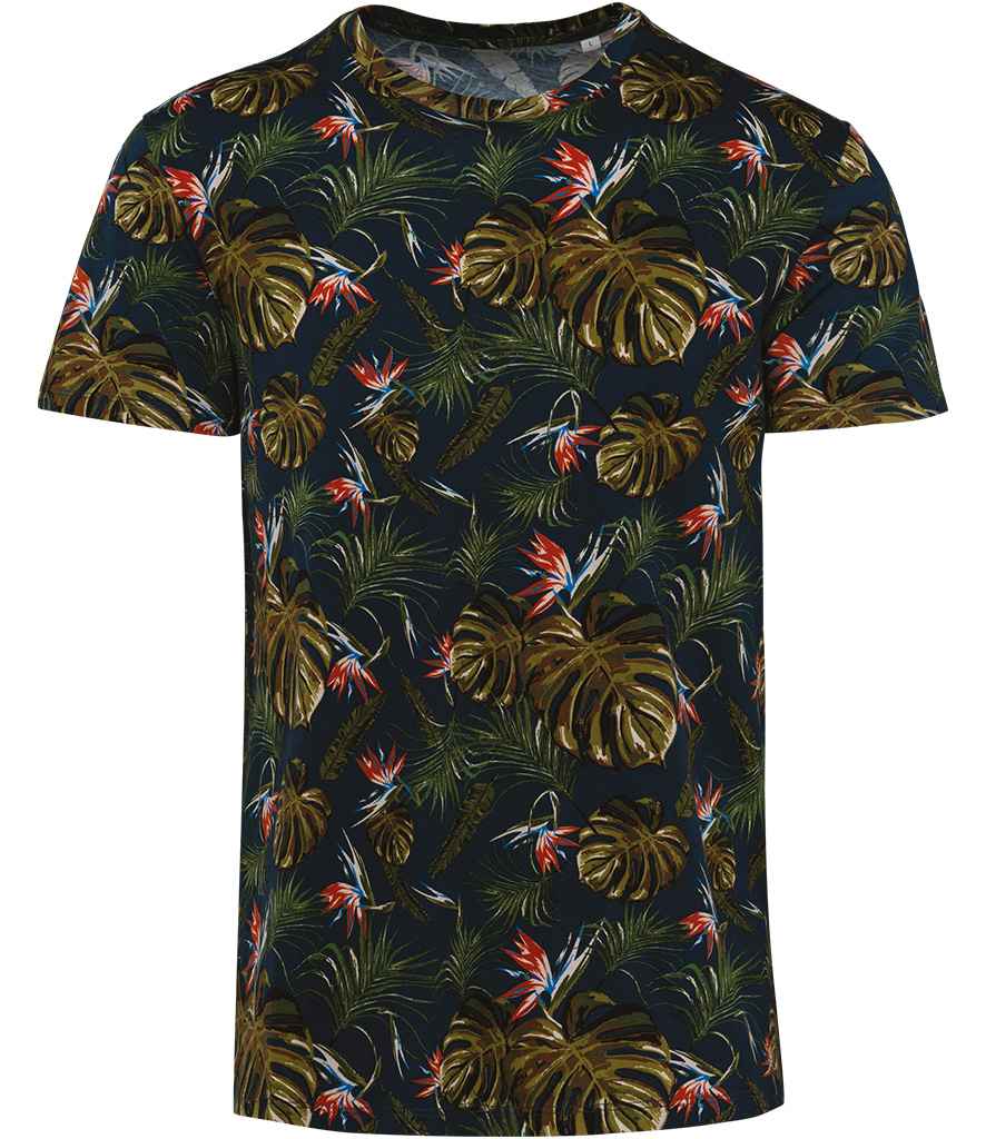 Native Spirit Tropical Print T-Shirt