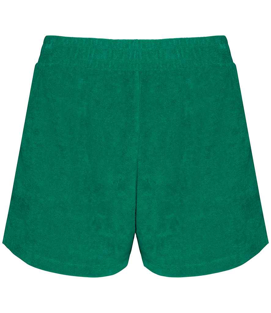 Ysbryd Brodorol Merched Terry Tywel Shorts