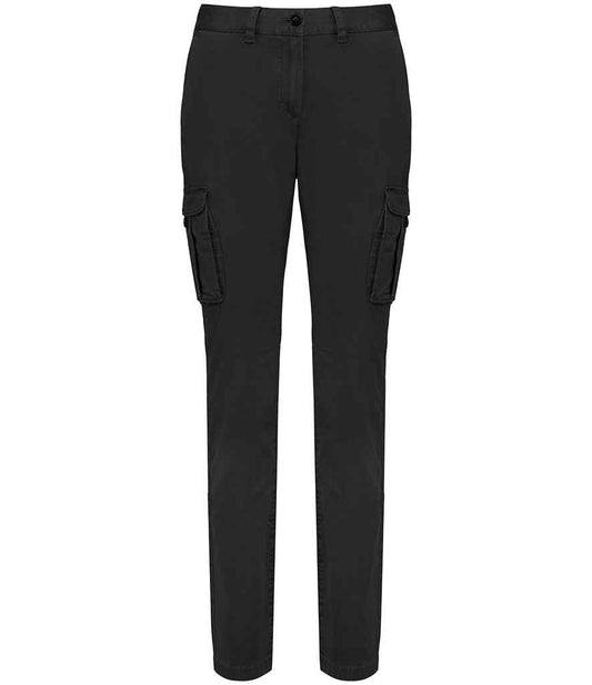 Native Spirit Ladies Washed Cargo Trousers