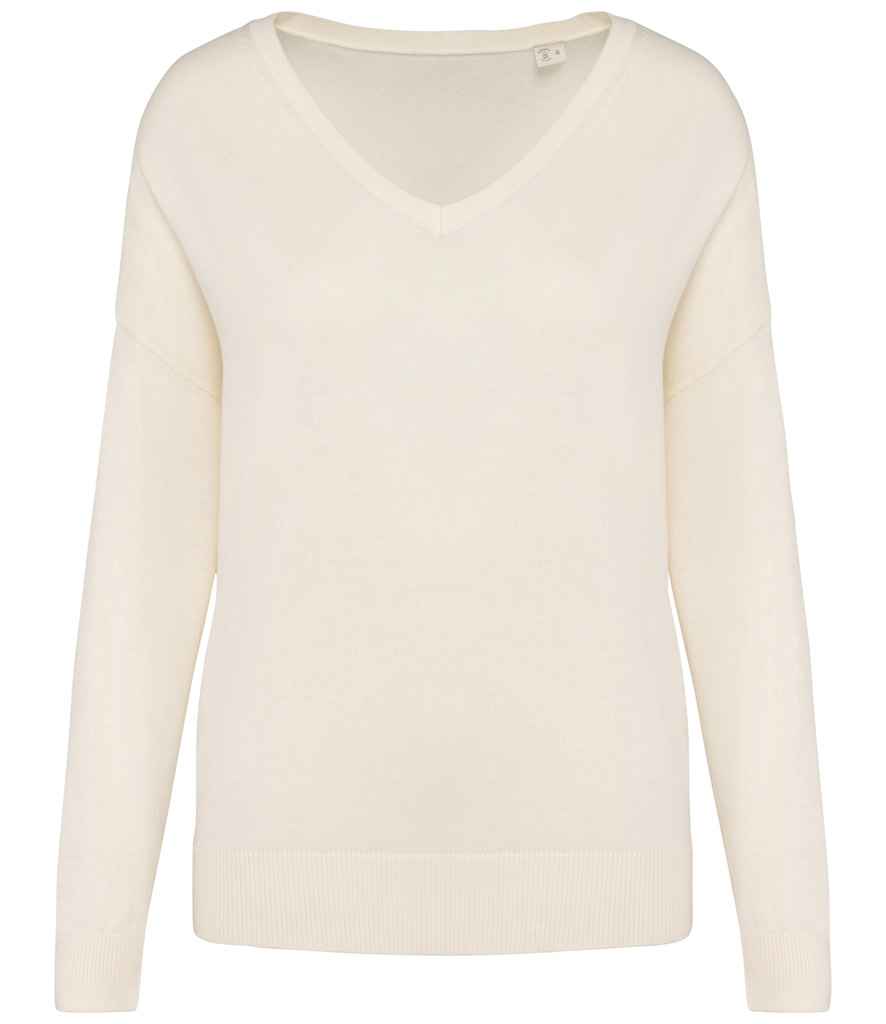 Native Spirit Ladies TENCEL™ V Neck Sweater