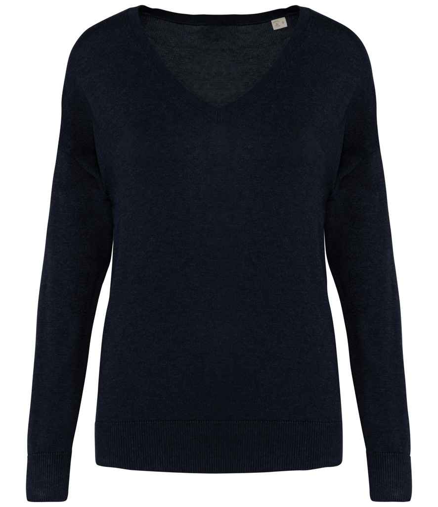 Native Spirit Ladies TENCEL™ V Neck Sweater