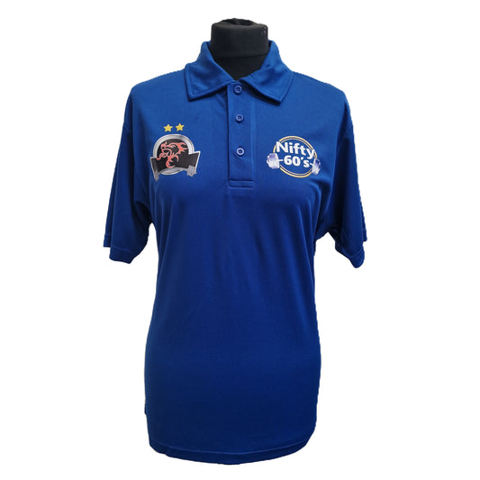 Nifty 60s Performance Polo Shirt Ladies Fit with HAWFC Logo