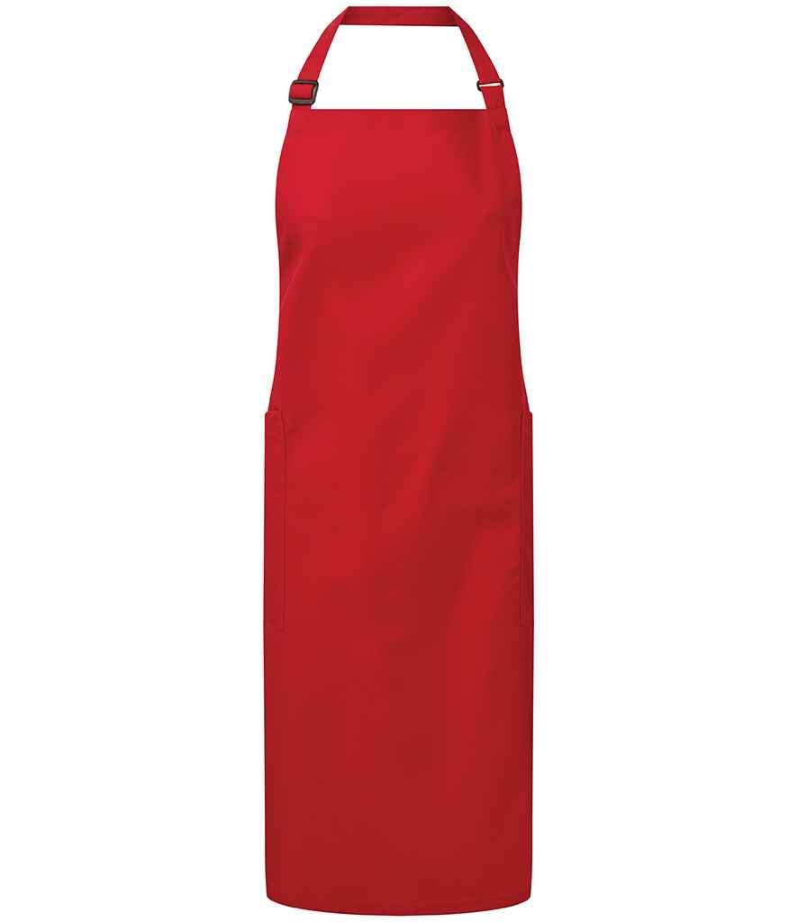 Premier Recycled Polyester and Fairtrade Organic Cotton Bib Apron