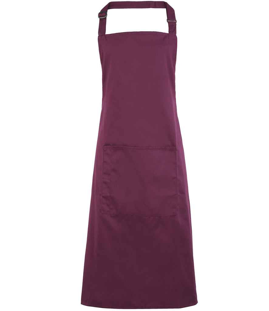 Premier 'Colours' Bib Apron with Pocket