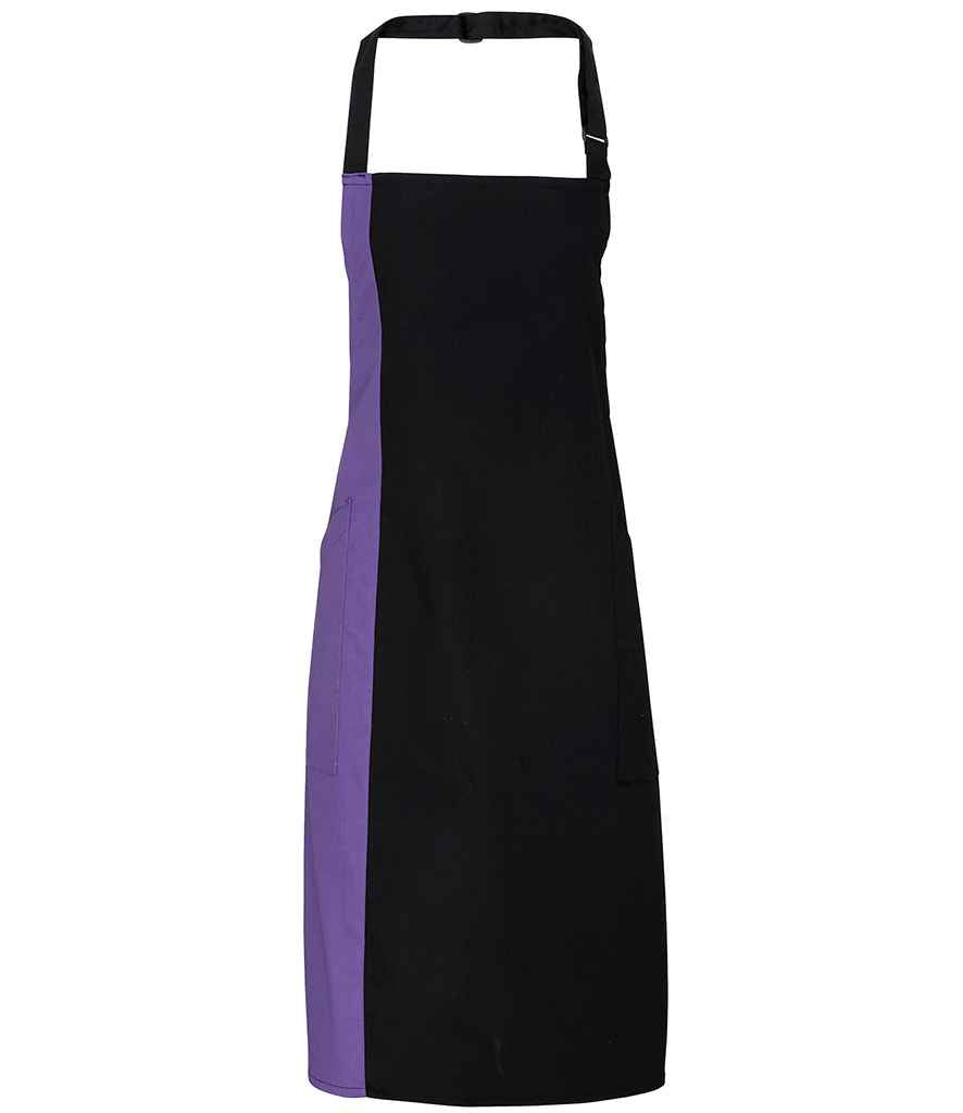 Premier Contrast Bib Apron