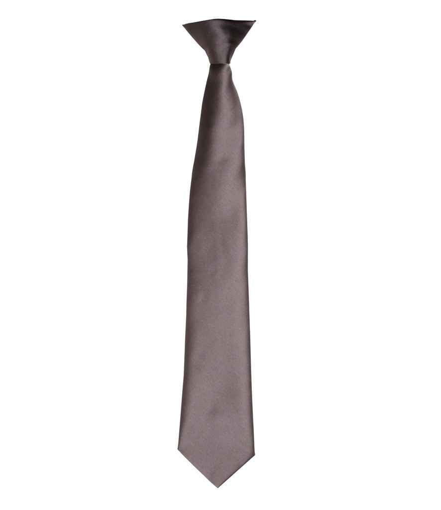 Premier 'Colours' Satin Clip Tie