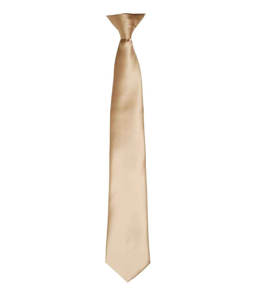 Premier 'Colours' Satin Clip Tie