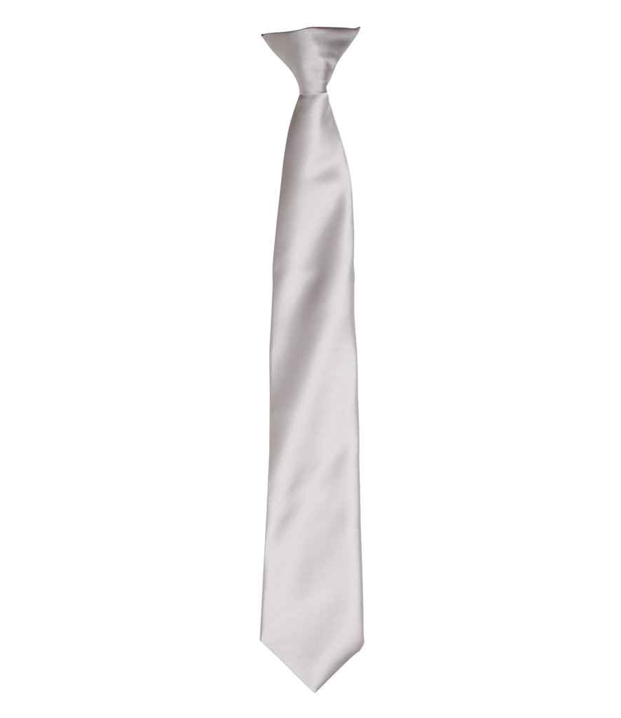 Premier 'Colours' Satin Clip Tie